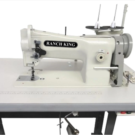 RANCH KING 206RB Triple Feed Industrial Lockstitch Industrial Sewing Machine