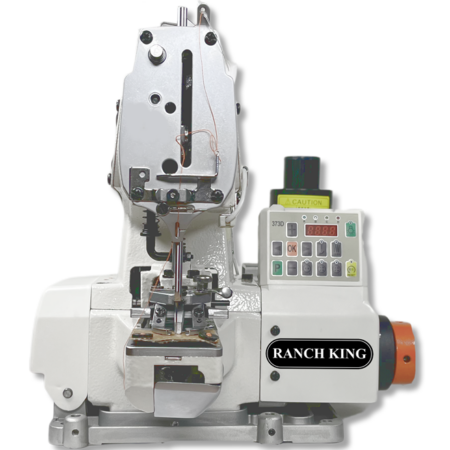 RANCH KING 373D Chainstitch Button-Attaching Industrial Sewing Machine
